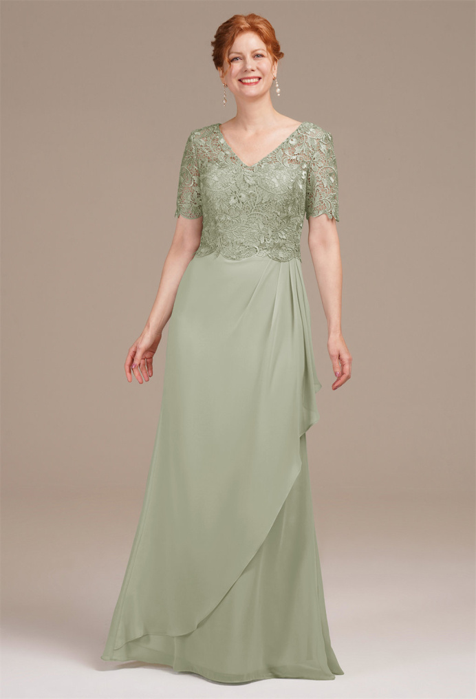 AW Acanthus Sage Green  Mother of the Bride Dresses