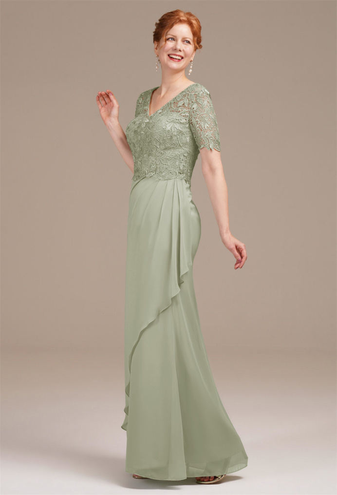 AW Acanthus Sage Green  Mother of the Bride Dresses