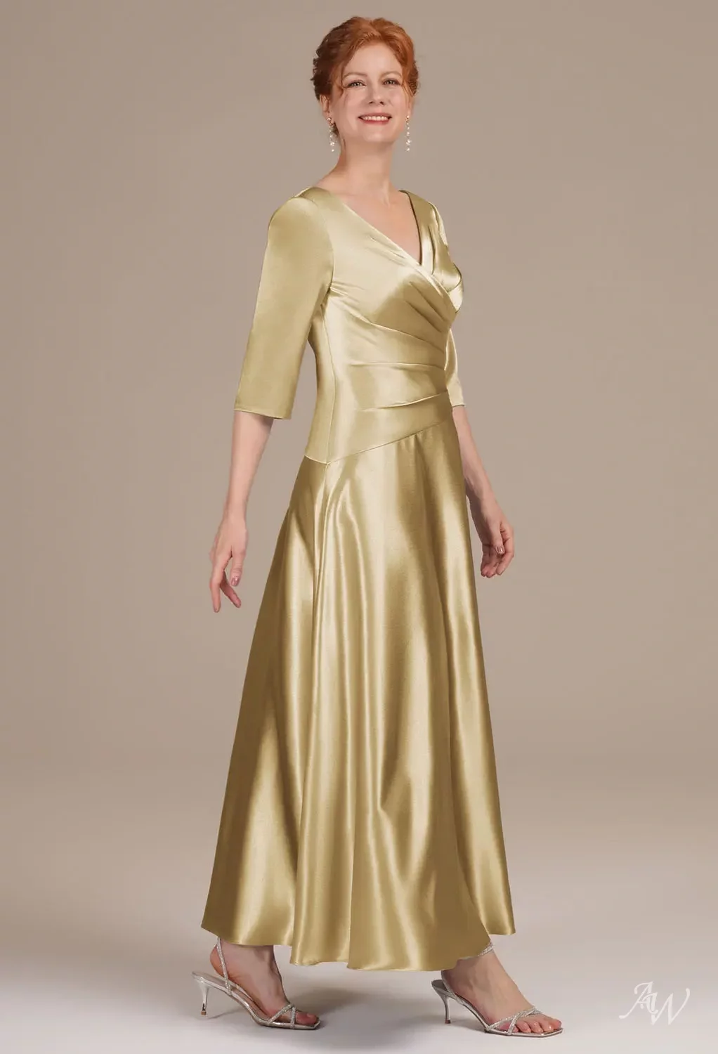 gold mother of the bride dresses uk Long Formal Mother of the Bride Dress