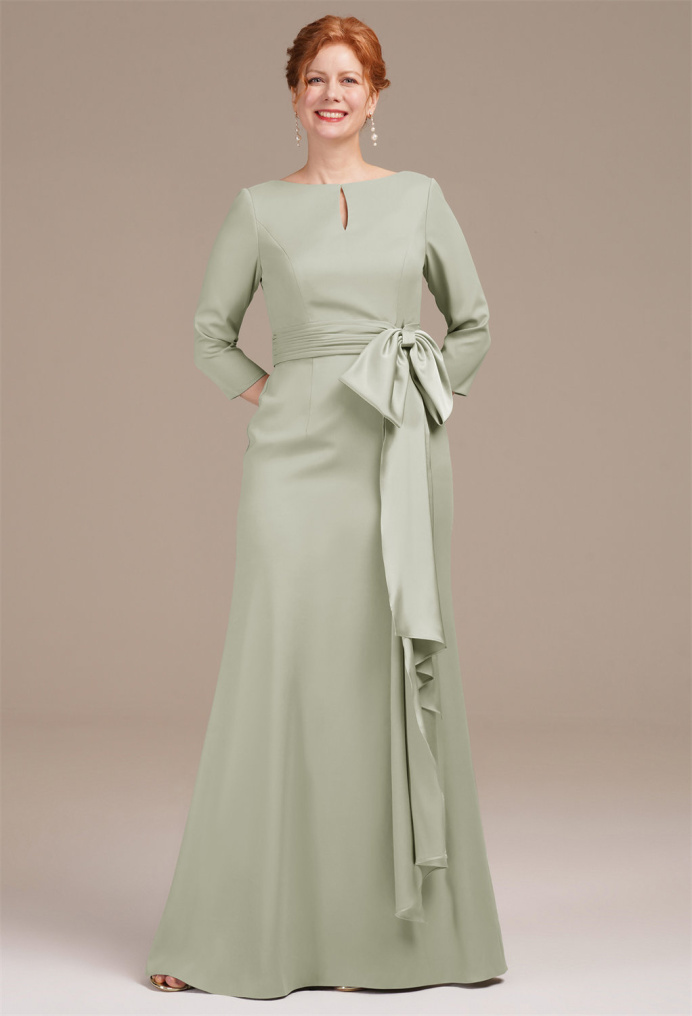 AW Jeanette Sage Green  Mother of the Bride Dresses