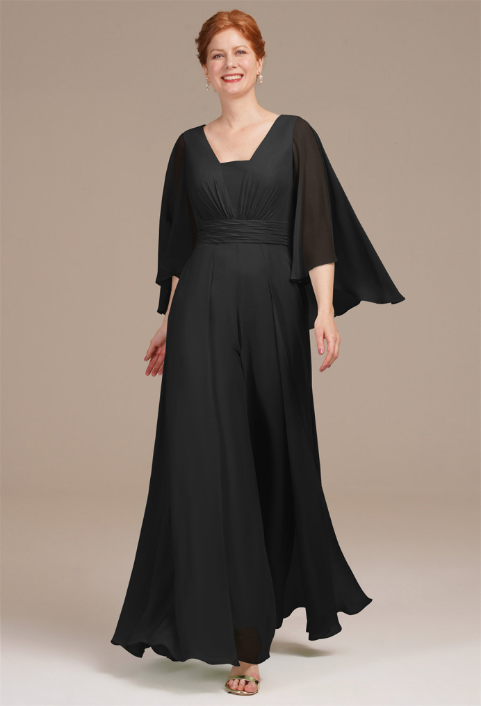 AW Bessie Black  Mother of the Bride Dresses