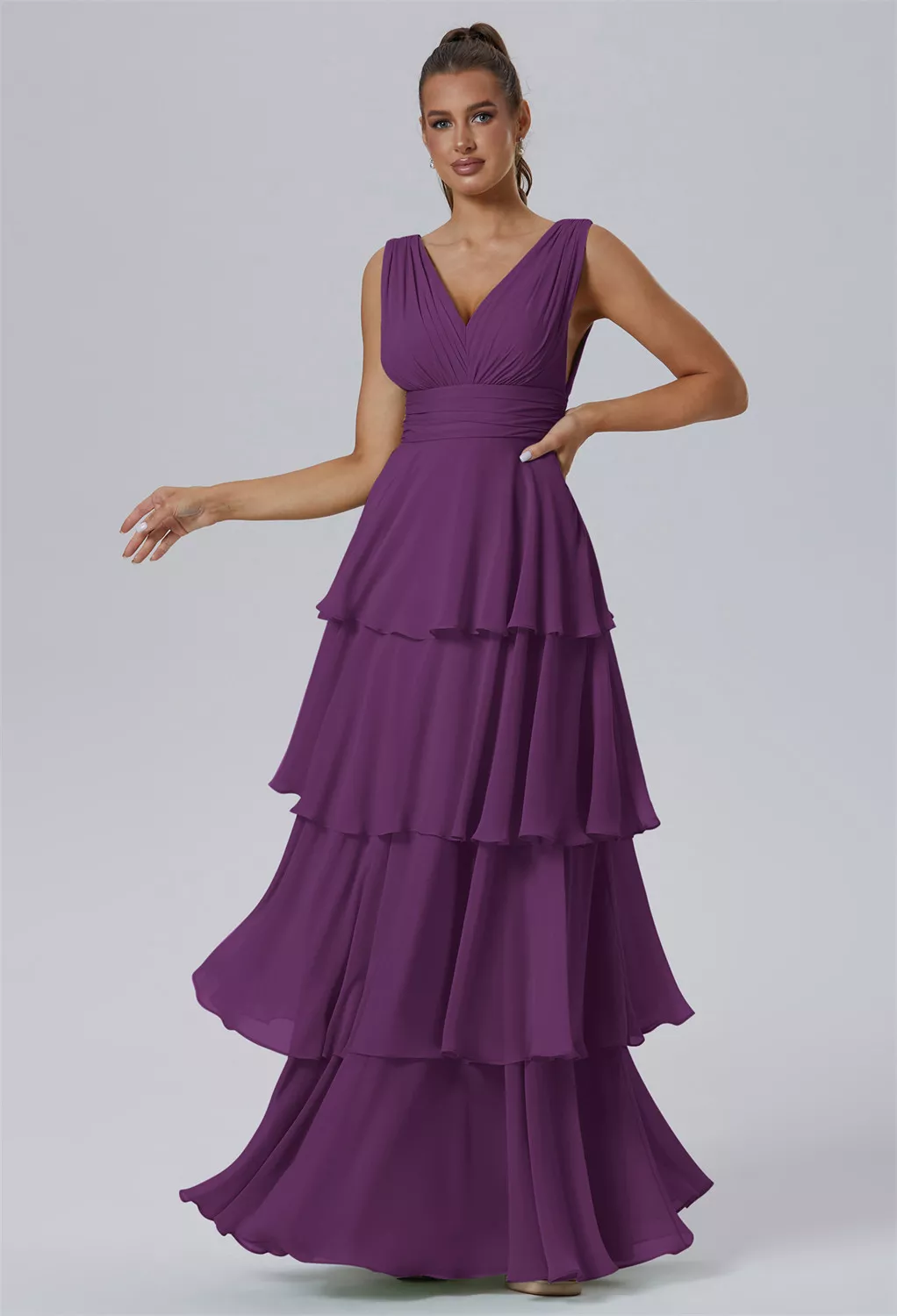 purple bridesmaid dresses uk Light & Dark Purple Bridesmaid Dresses