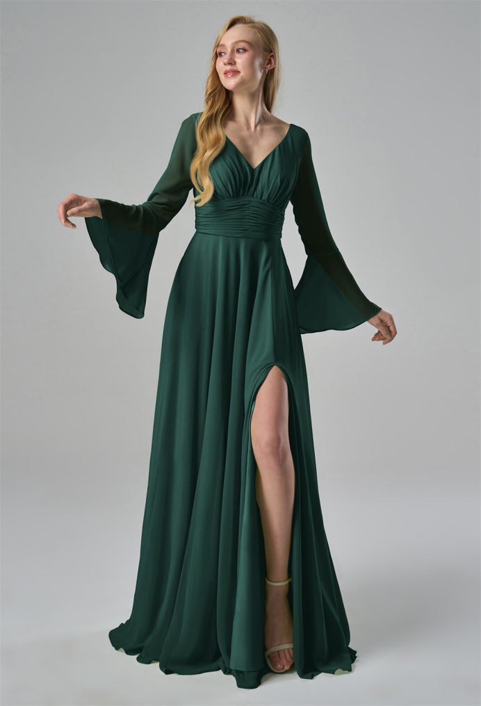 AW Albertine Dark Emerald  Bridesmaid Dresses
