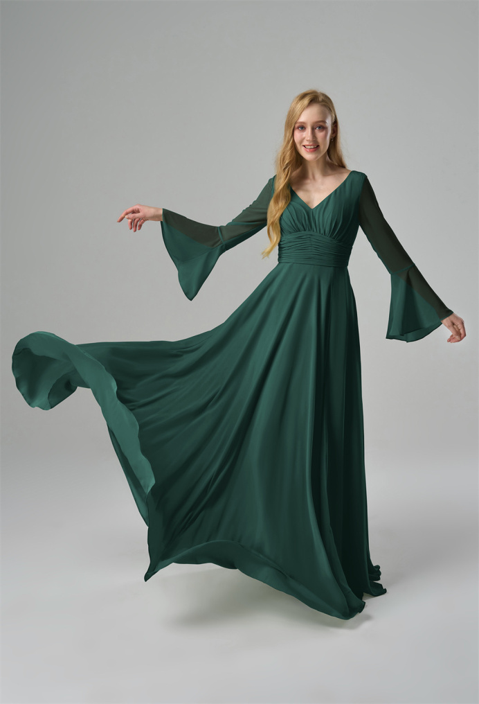 AW Albertine Dark Emerald  Bridesmaid Dresses