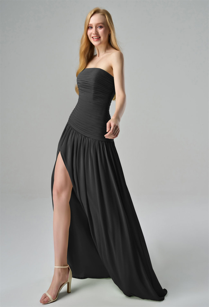 AW Safia Black  Bridesmaid Dresses