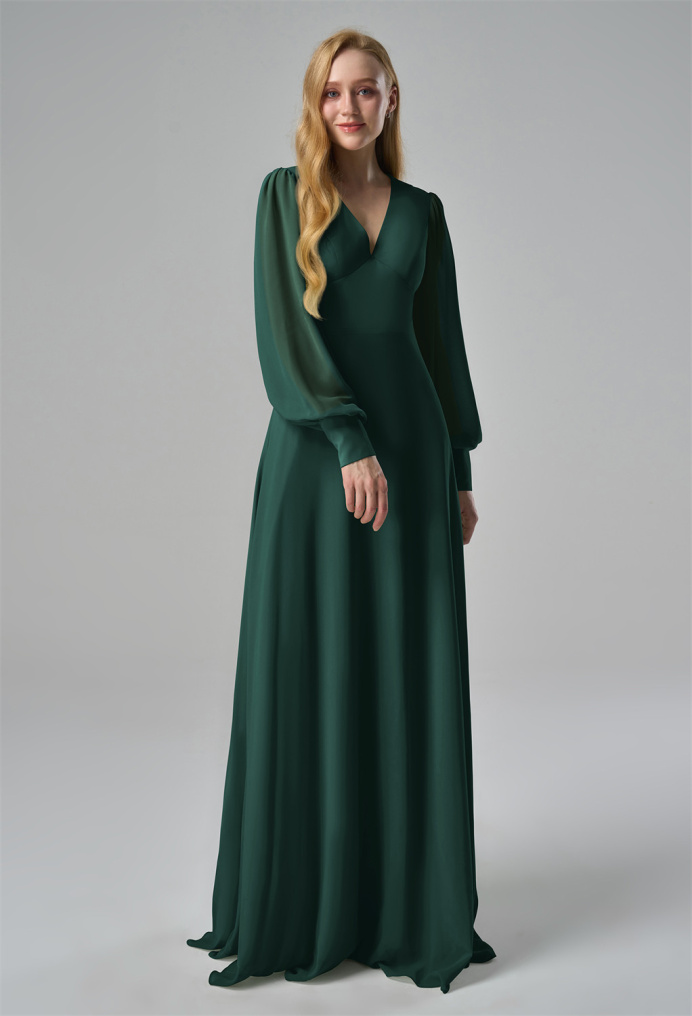 AW Aphrodite Dark Emerald  Bridesmaid Dresses