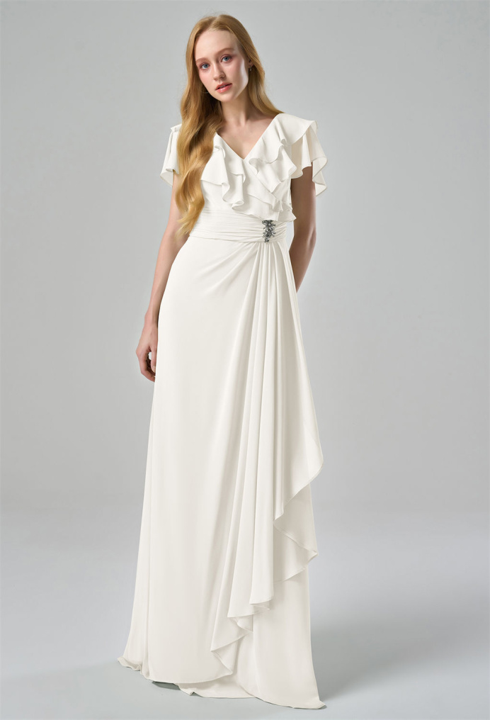 AW Elodie Ivory  Bridesmaid Dresses