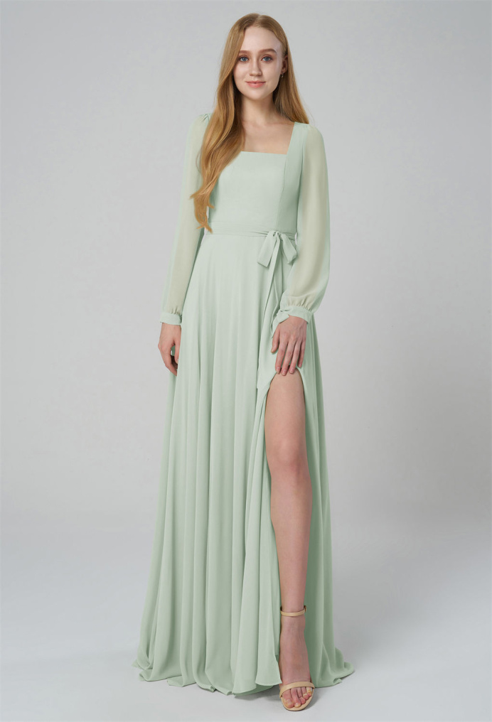 AW Syed Sage Green  Bridesmaid Dresses