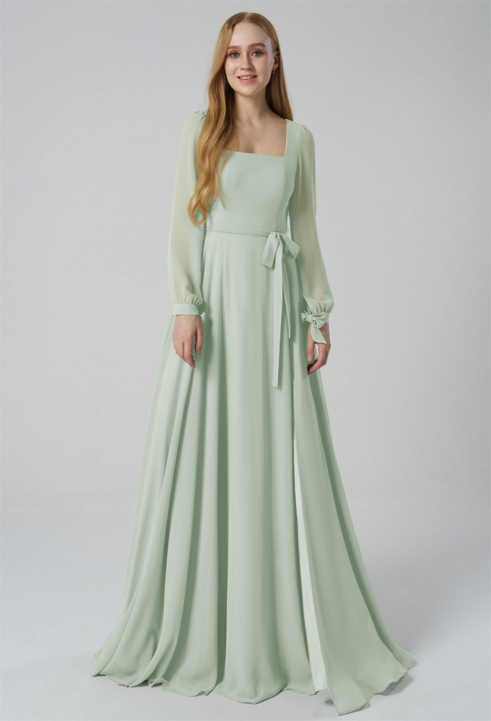 AW Syed Sage Green  Bridesmaid Dresses