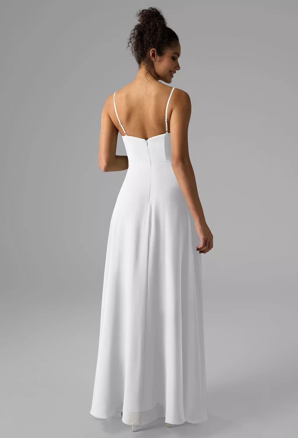 white dress beach wedding guest Women White Linen Summer Wedding Guest Dress 3473# – Xiaolizi main image 1