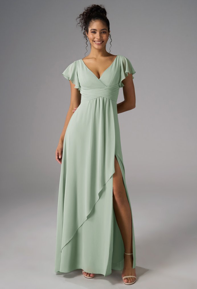 AW Maizie Sage Green  Wedding Guest Dresses