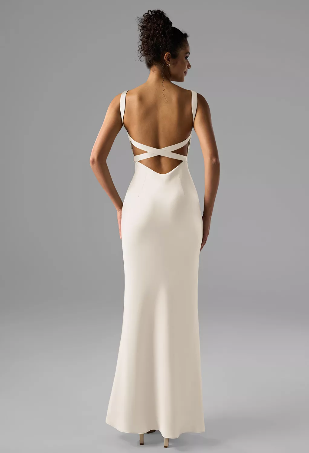 Ivory Cocktail Wedding Guest Dresses | AW.Bridal UK