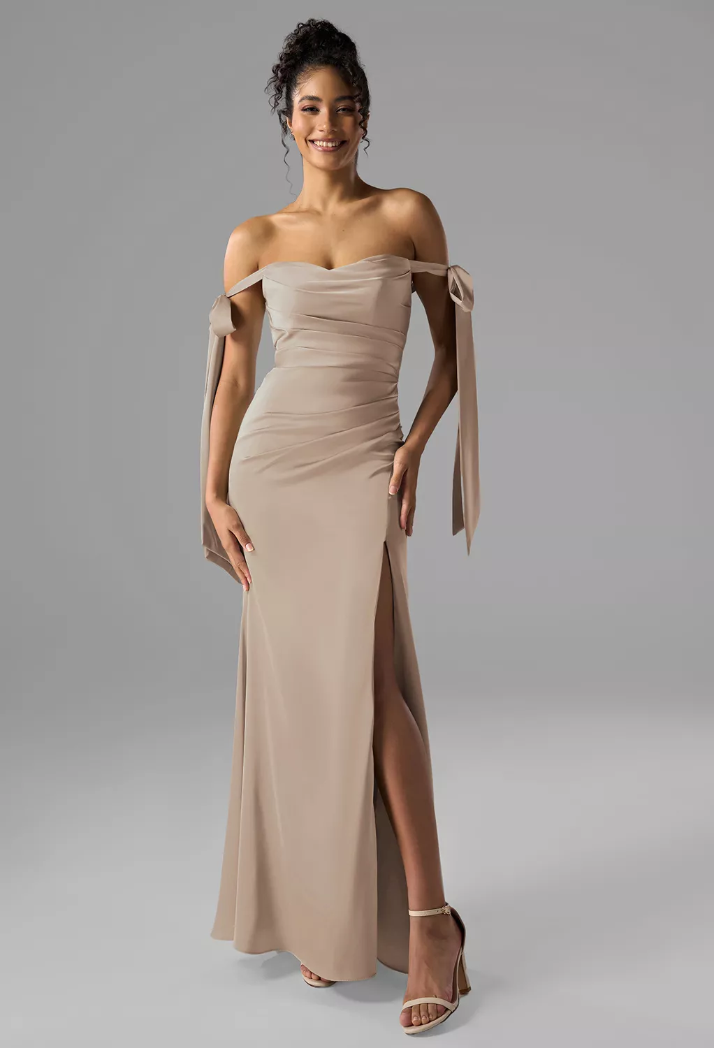 Off the Shoulder Bridesmaid Dresses | AW.Bridal UK