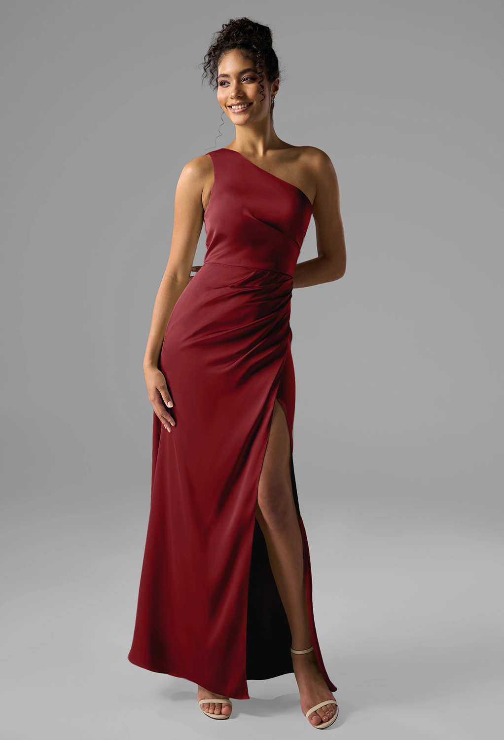 Burgundy Black Tie Wedding Guest Dresses Page 2 | AW.Bridal UK