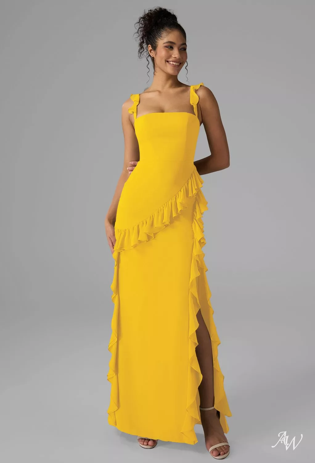 princess polly baby blue dress Yellow Bridesmaid Dresses | Butter Yellow & Lemon main image 1