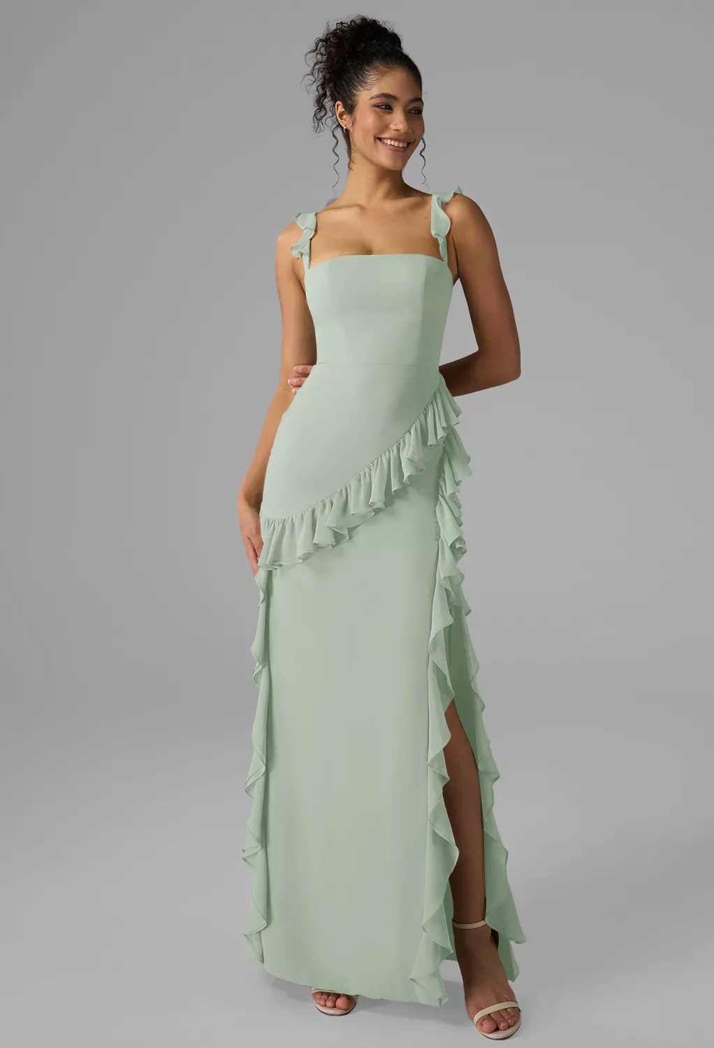 Sage Green, Dusty Sage Bridesmaid Dresses | AW.Bridal UK