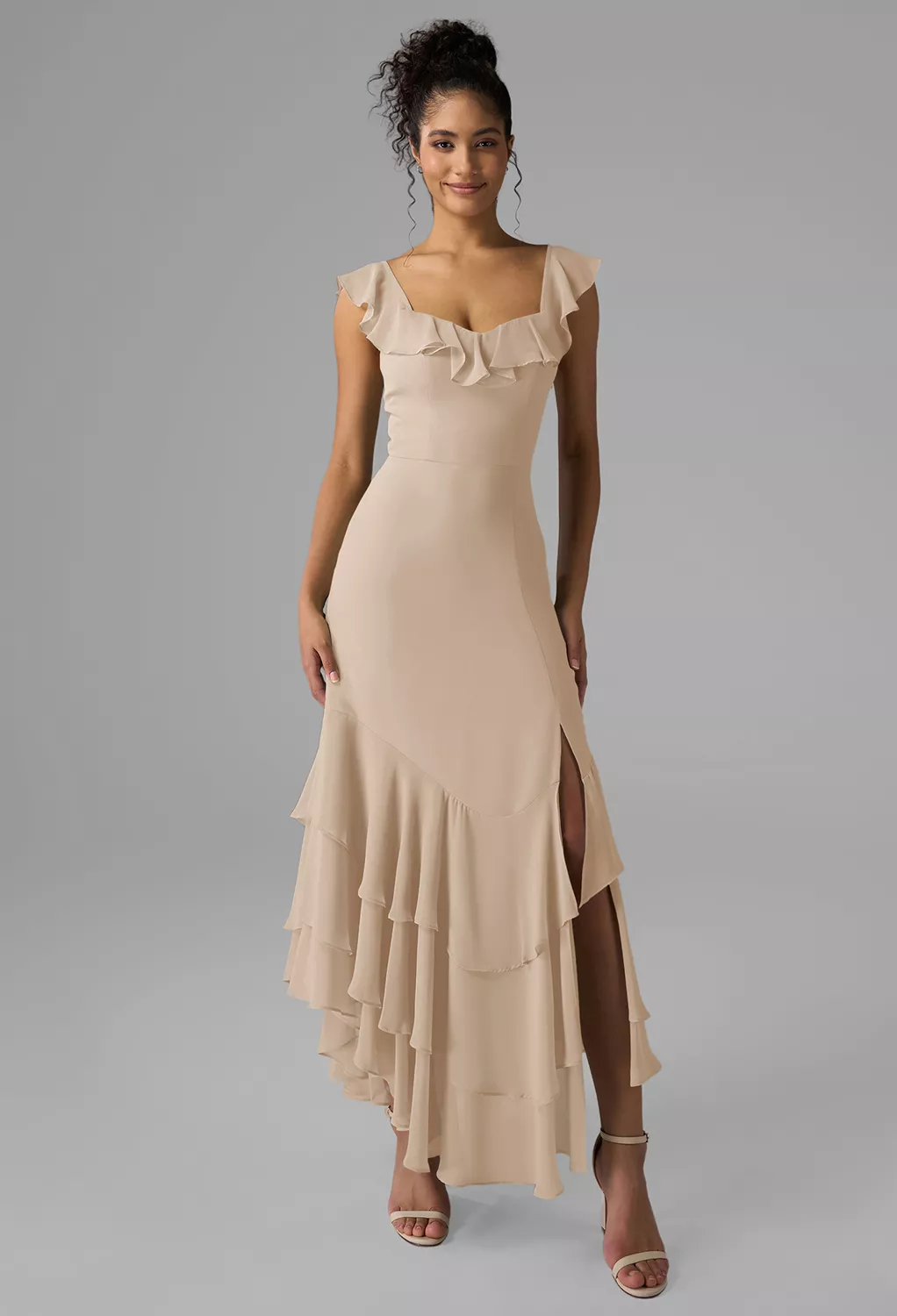 champagne coloured dresses uk Stylish Champagne Bridesmaid Dresses for Your Wedding Party