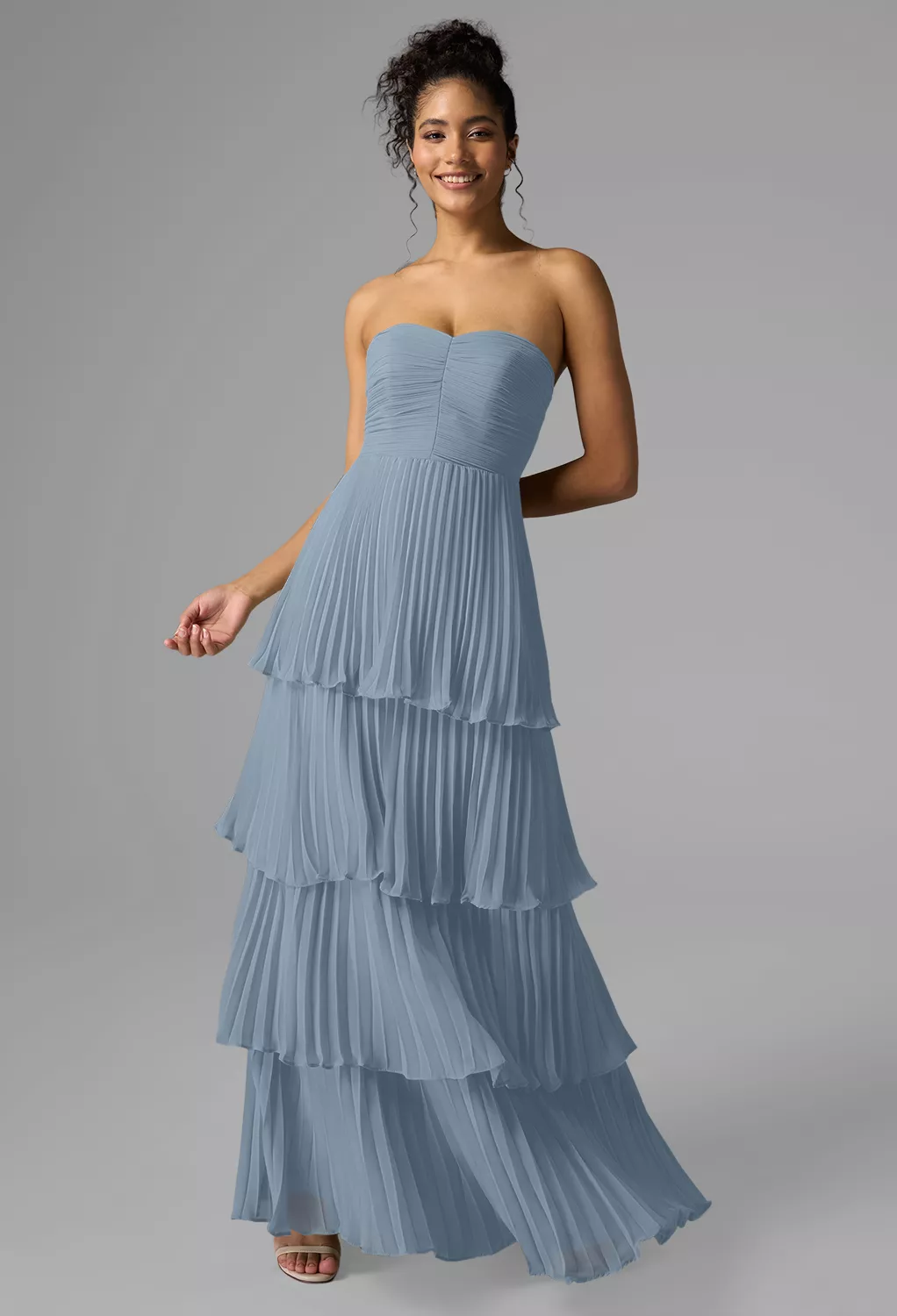 Light Dusty Blue Bridesmaid Dresses | AW.Bridal UK