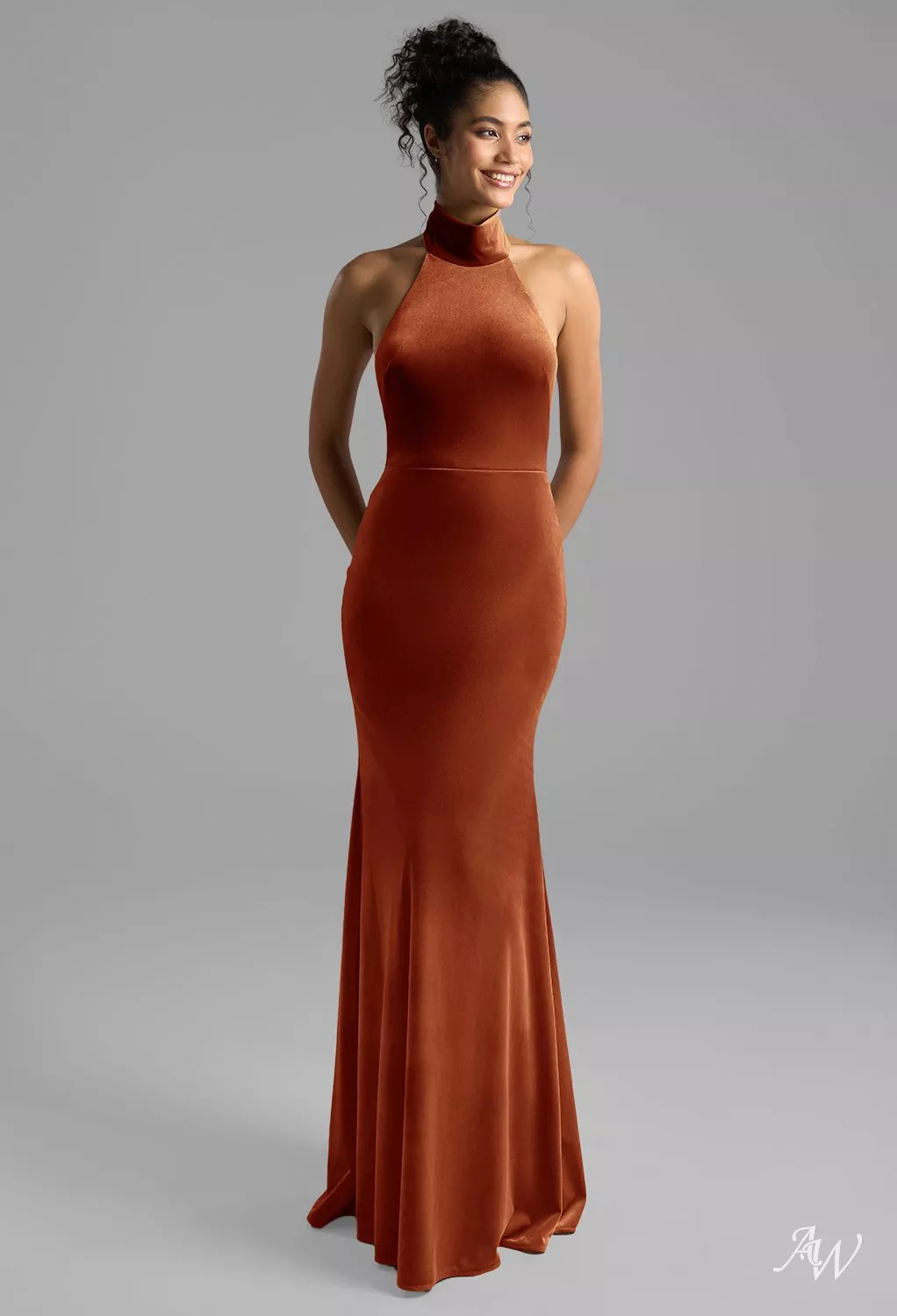 AW Kade Burnt Orange Bridesmaid Dresses | AW.Bridal UK