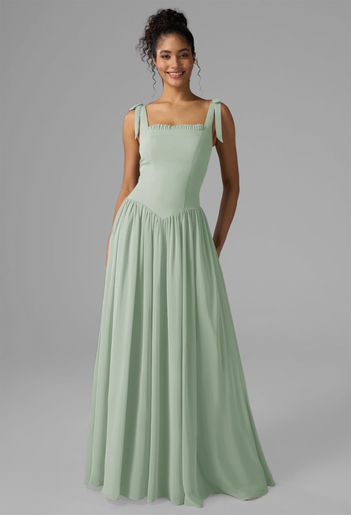 AW Kristen Sage Green  Wedding Guest Dresses
