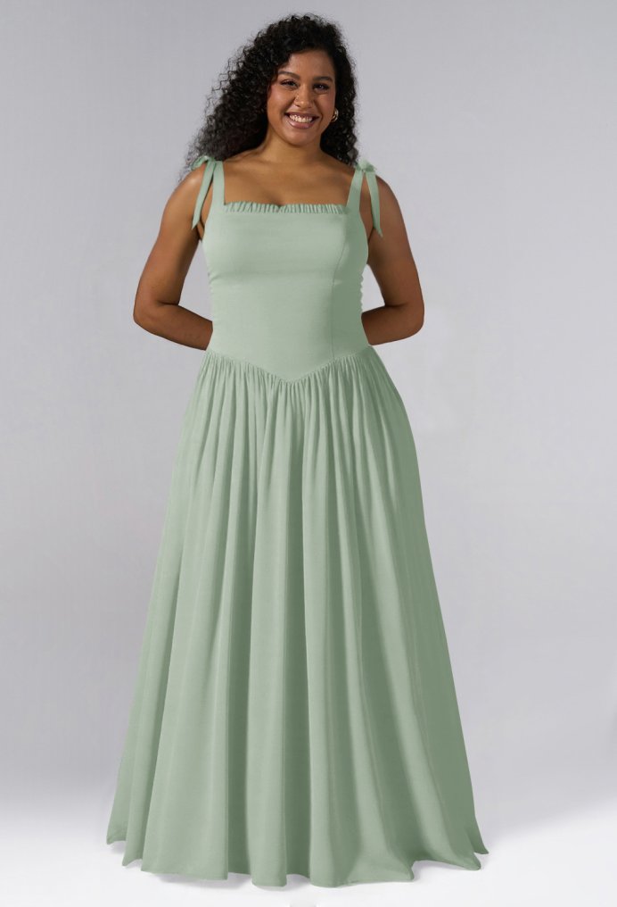 AW Kristen Sage Green  Wedding Guest Dresses