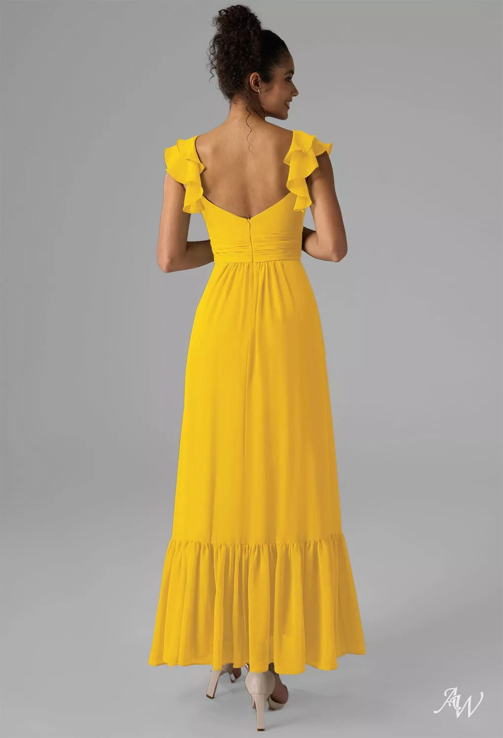 bright yellow bridesmaid dresses uk Our Allegra Yellow Bridesmaid Dress