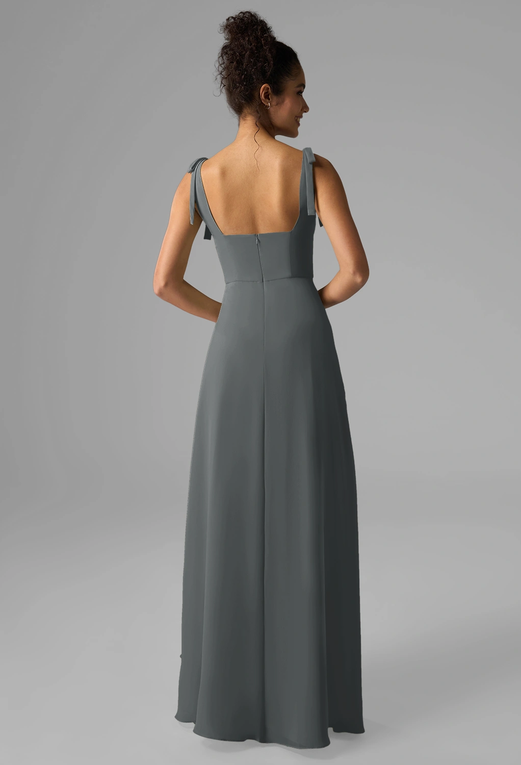 Steel Gray Bridesmaid Dresses | AW.Bridal UK