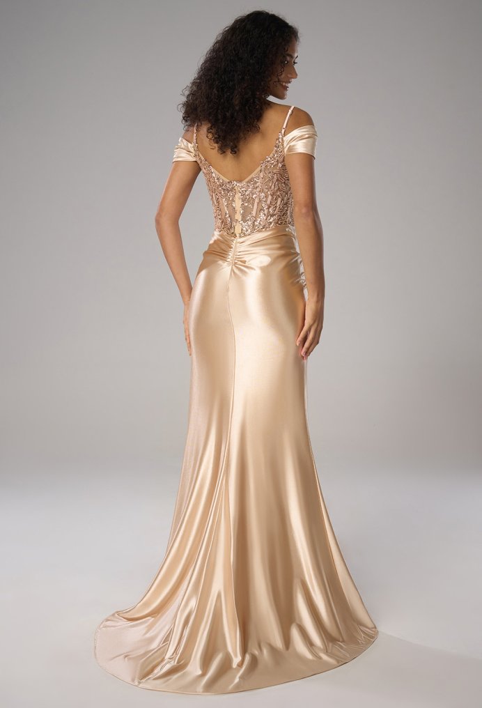 AW Harriett Champagne  Dresses