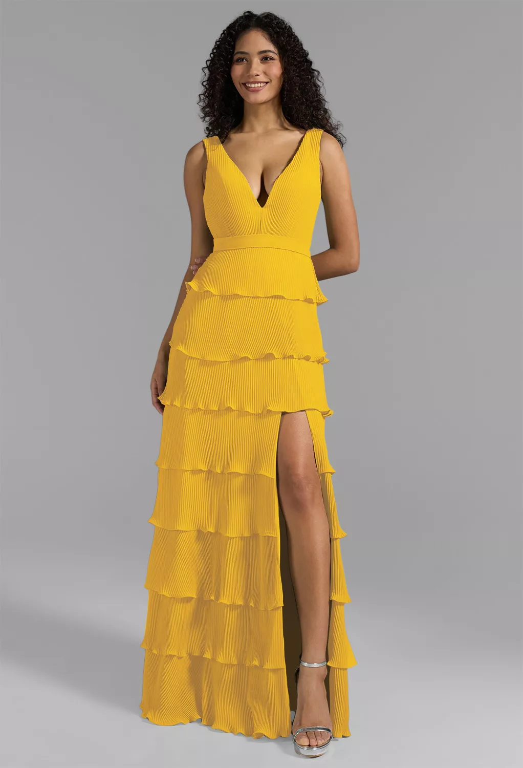 Mustard Yellow Formal Dresses | AW.Bridal UK