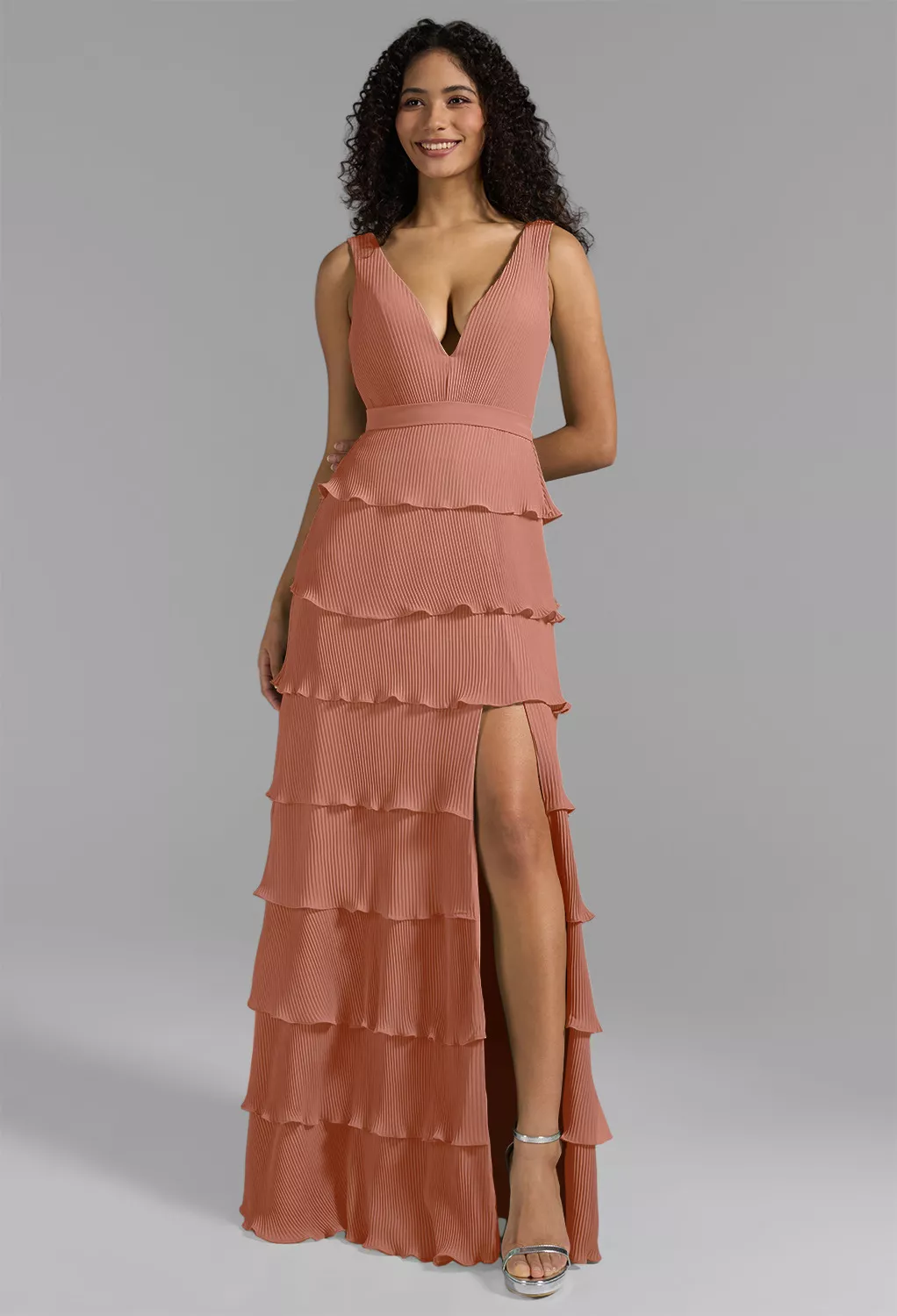 Rose Pink Autumn Wedding Guest Dresses | AW.Bridal UK