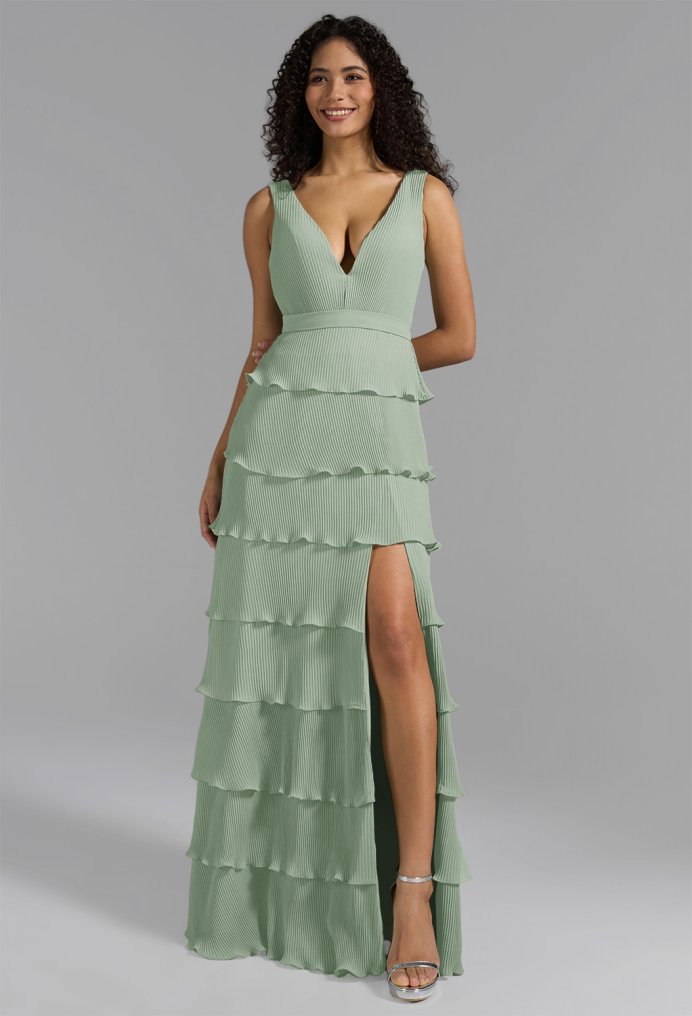 AW Leanne Sage Green  Wedding Guest Dresses
