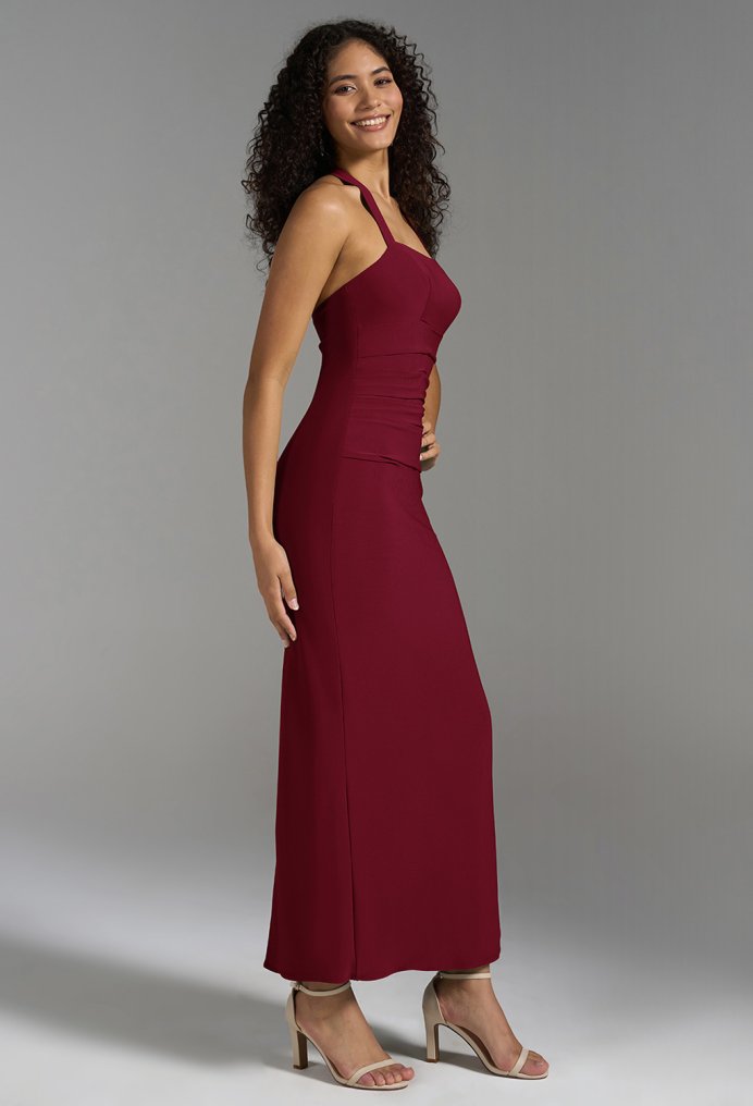 AW Chanelle Burgundy  Wedding Guest Dresses