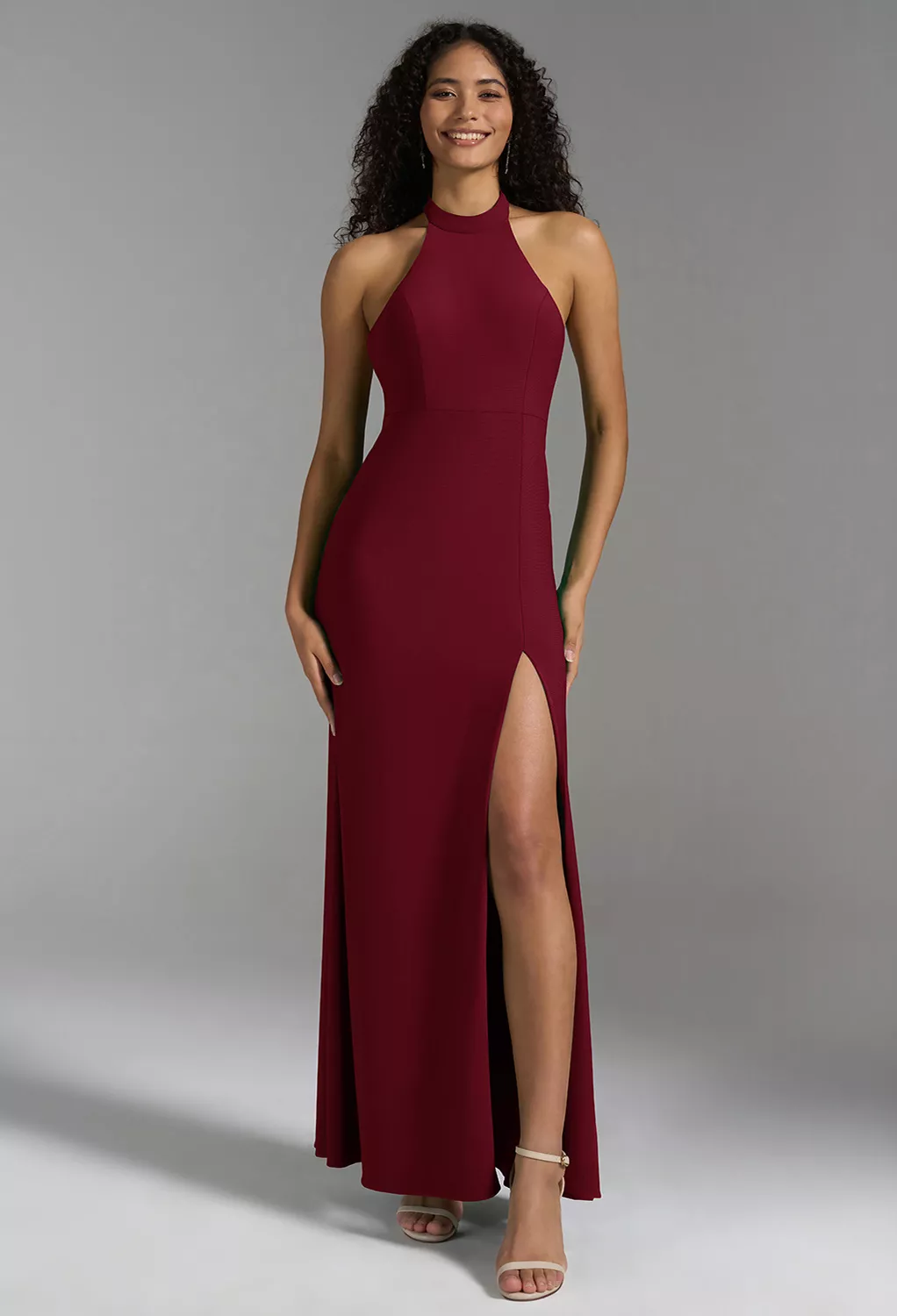 burgundy dress for wedding guest uk Ruffled Lace Midi Wedding Guest Dress with Short Sleeves