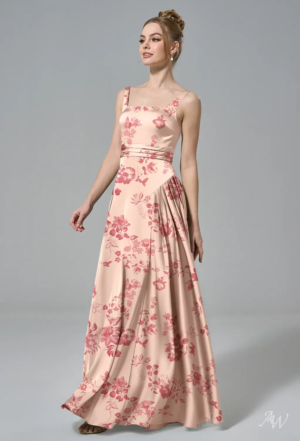 pink pattern bridesmaid dress A Complete Guide to Pink Bridesmaid Dresses