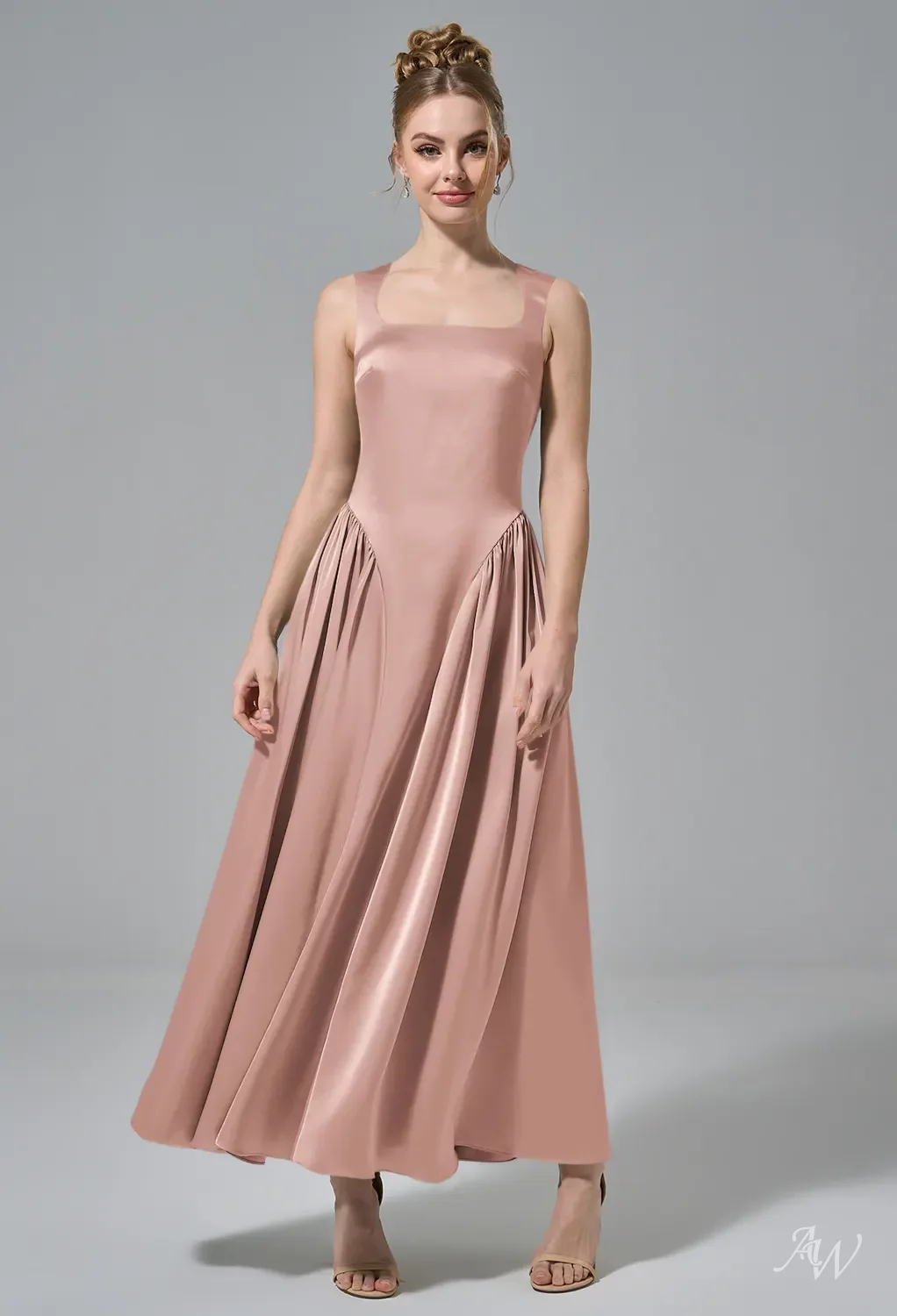 lila formal open back dress Ladivine Dress CL05, Formal Evening Gown main image 0