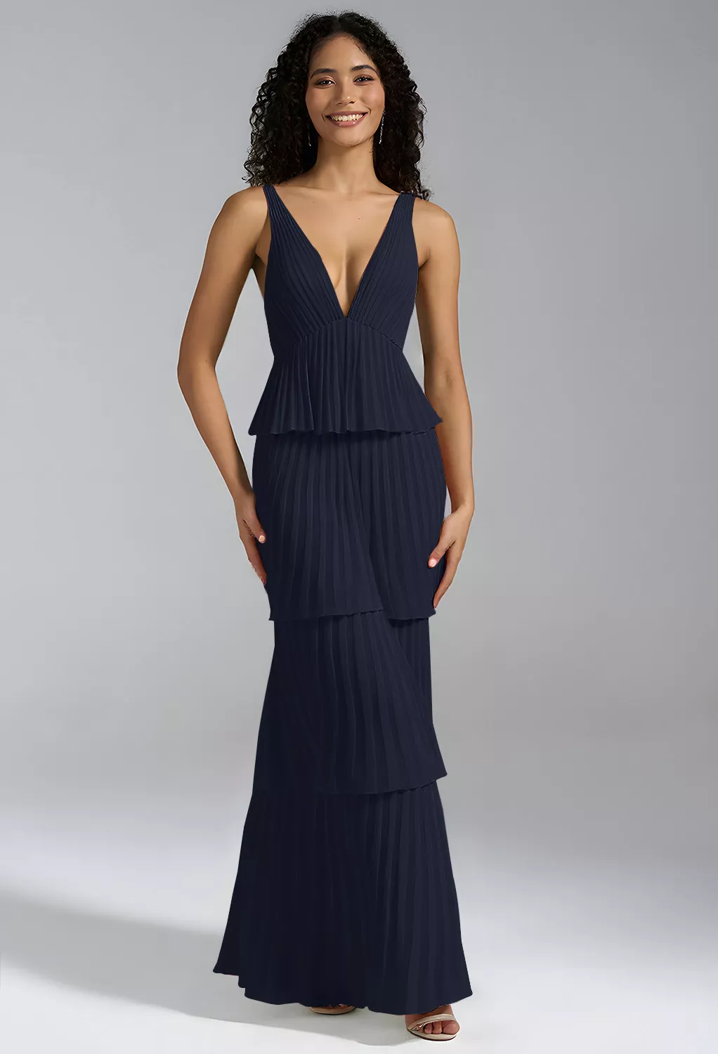 dark navy bridesmaid dresses uk Navy Blue Bridesmaid Dresses & GownsAzazie UK