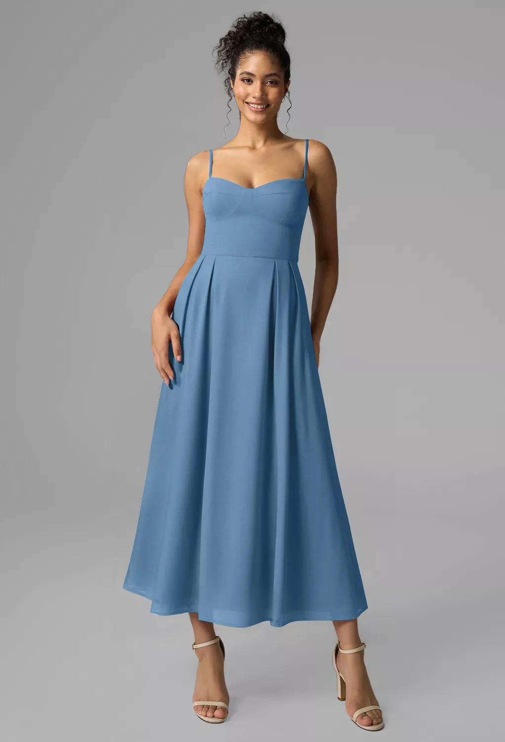 princess polly baby blue dress Blue Wedding Guest Dresses main image 1