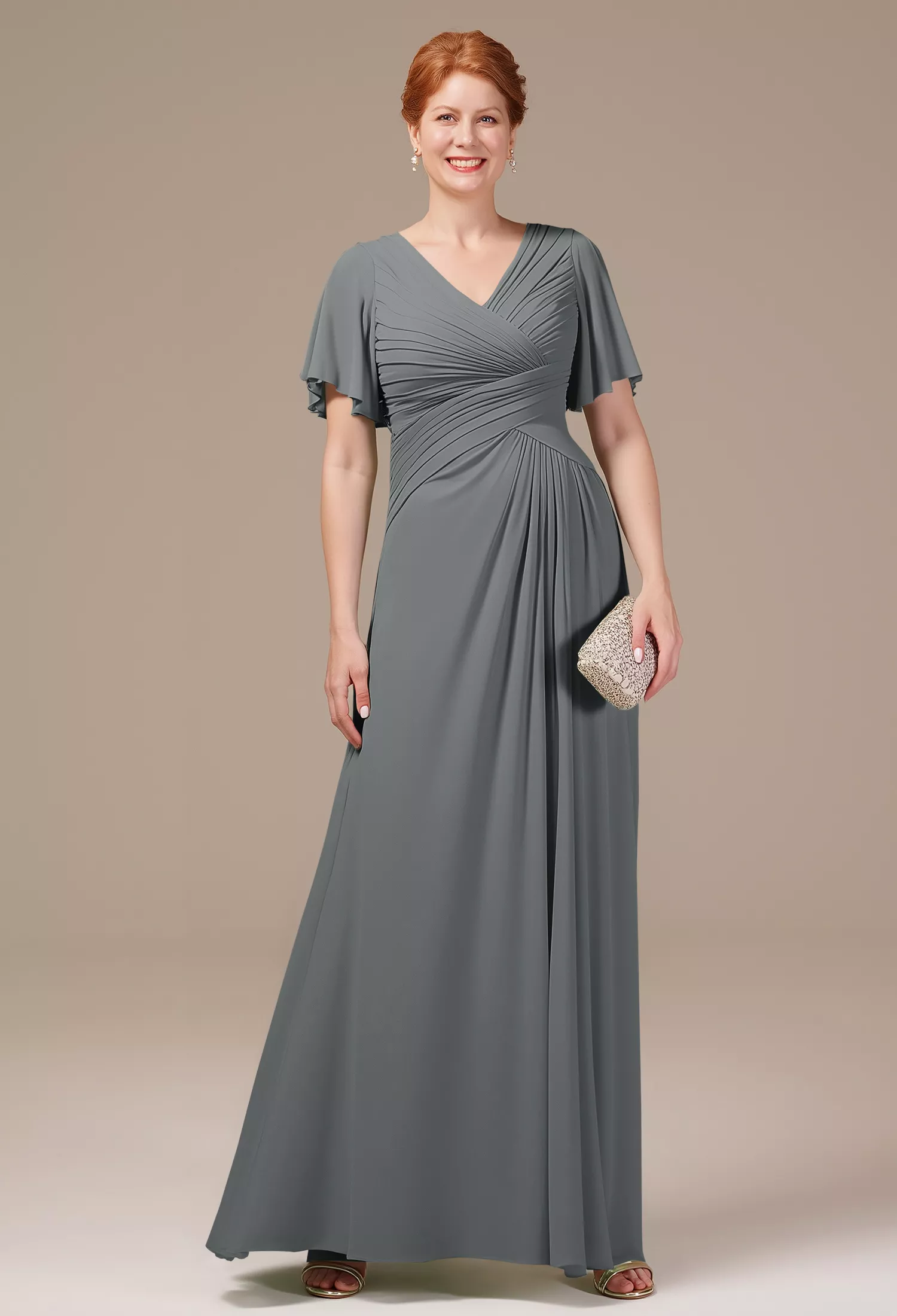 Grey Mother of the Bride/Groom Dresses | AW.Bridal UK