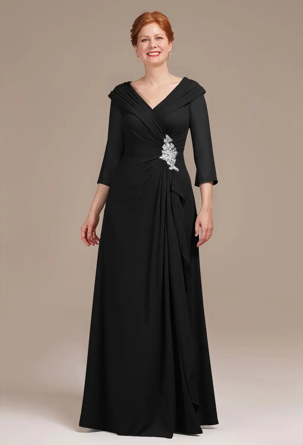 Black Mother of the Bride/Groom Dresses | AW.Bridal UK