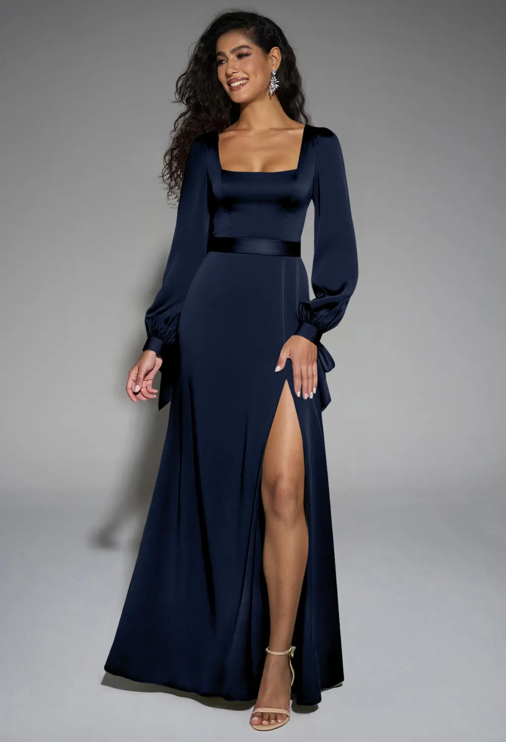 bridesmaid dresses long sleeve uk Sleeves Size:XLL