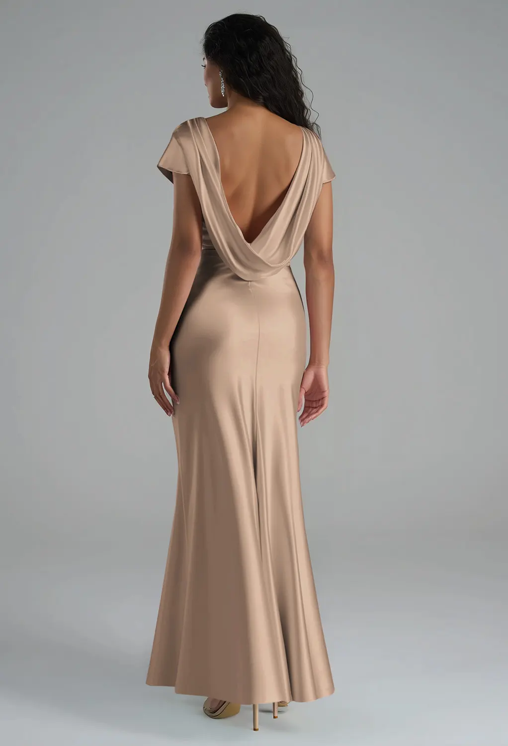cowl back bridesmaid dress uk Dresses The satin fabric drapes bridesmaid-lightblue collection-off-shoulder-dresses Navy Blue Eid Dress Size:Small (Chest Width 38in.)