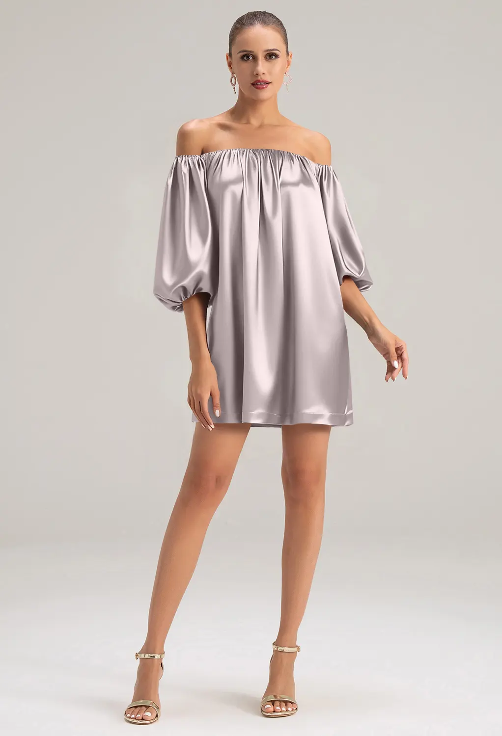 Taupe Wedding Guest Dresses